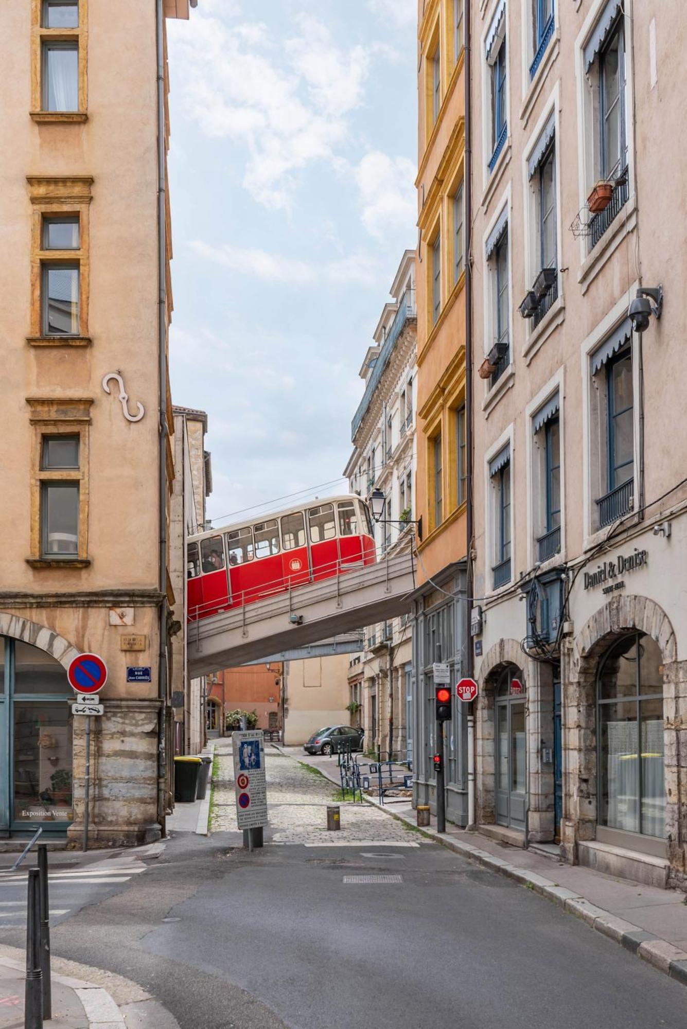 Ferienwohnung Les Balcons De Guignol Lyon Exterior foto