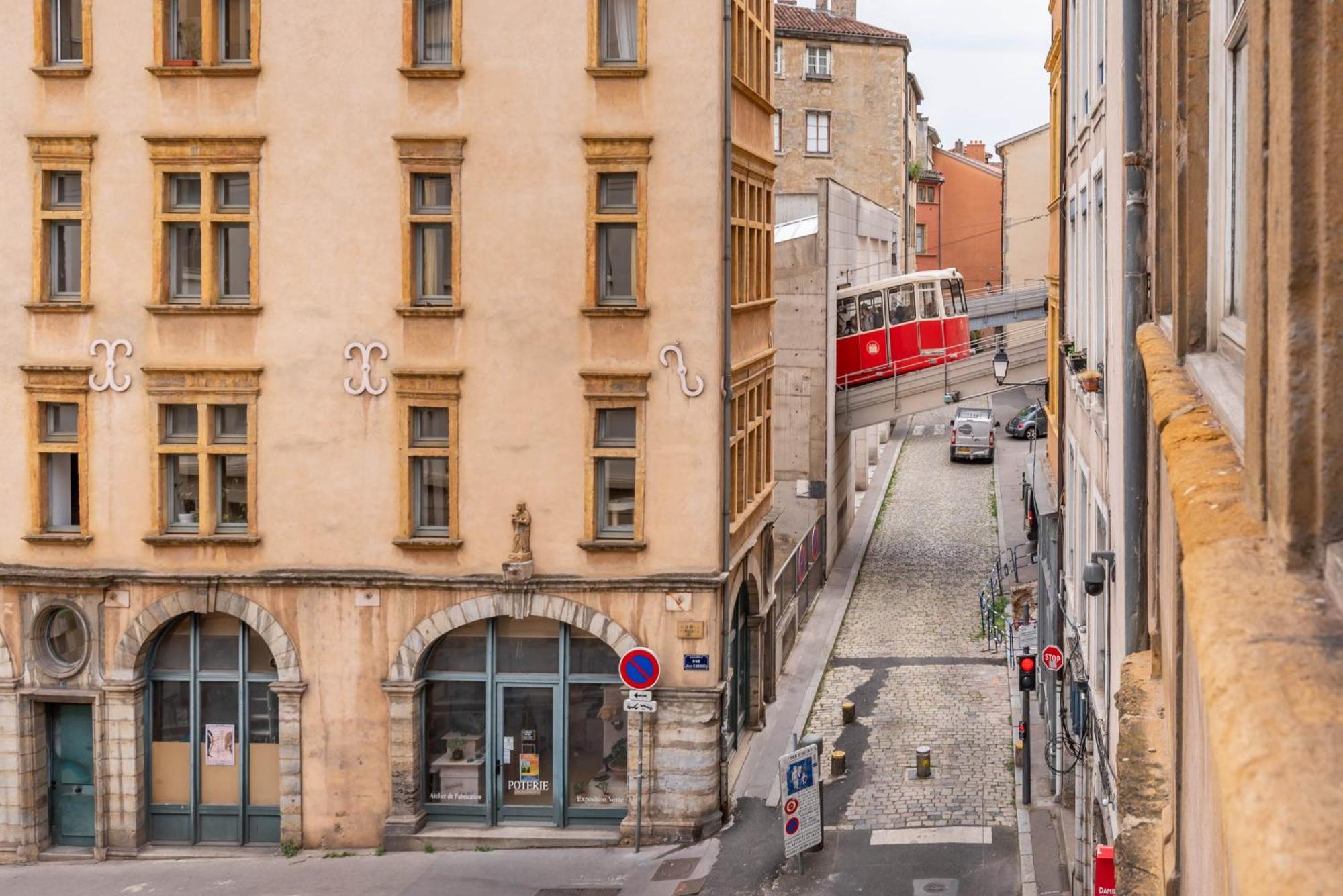 Ferienwohnung Les Balcons De Guignol Lyon Exterior foto